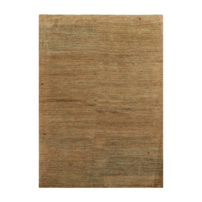 4x6 Moss, Red Hand Knotted Tibetan 100% Wool Swiss Wash Michaelian & Kohlberg Contemporary Oriental Area Rug