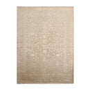 4x6 Ivory, Gray Hand Knotted Tibetan 100% Wool Tibetan Modern & Contemporary Oriental Area Rug