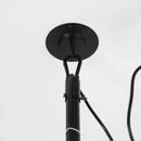 20 Inch Vistula Outdoor DC Motor Black Industrial Hanging Buckle Downrod Ceiling Fan with Light