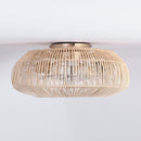 20 Inch Flora DC Motor Farmhouse Flush Mount Ceiling Fan with Light