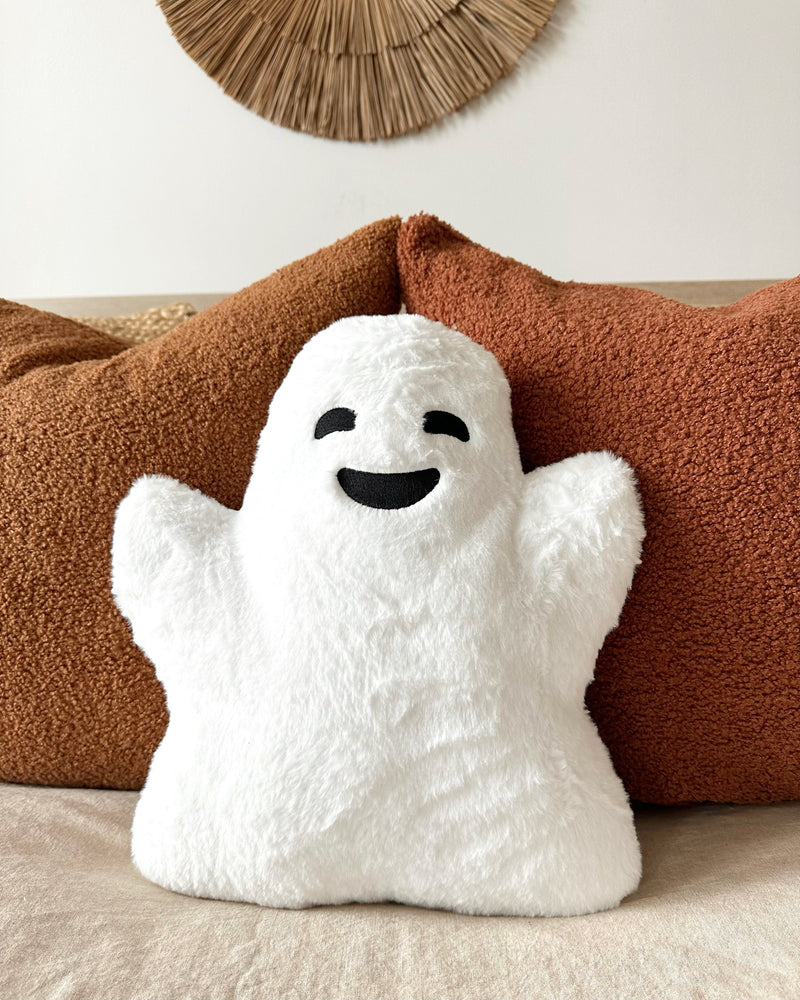 Faux Fur Ghost Pillow PREORDER