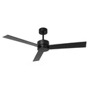 52" DC Motor 3 Blades Modern Downrod Mount Ceiling Fan
