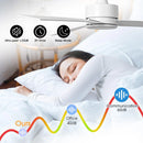 52" DC Motor 3 Blades Modern Downrod Mount Ceiling Fan