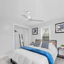 52" DC Motor 3 Blades Modern Downrod Mount Ceiling Fan