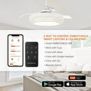 52" Jaipur Smart Fan with LED Light