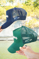 He's Fishing Trucker Hat