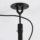 42 Inch Rhine Indoor/Wet Outdoor IP65 Black Anywhere Waterproof Ceiling Fan with LED Light and Convenient Hanging Hook