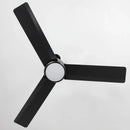 42 Inch Rhine Indoor/Wet Outdoor IP65 Black Anywhere Waterproof Ceiling Fan with LED Light and Convenient Hanging Hook