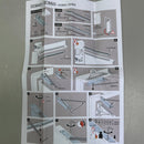 ABLOY (6 PACK) Concealed Door Closer EN 1-5 Sz 13.5” L, Grey DC860_010000