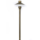 BPLP08 Tulay BH 18" Antique Brass Path Light Low Voltage Landscape Lighting by Kings Outdoor Lighting