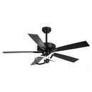 52 Inch Oregon DC Motor Modern Downrod Ceiling Fan with LED Light
