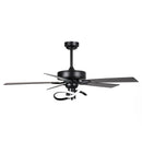 52 Inch Oregon DC Motor Modern Downrod Ceiling Fan with LED Light