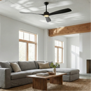 60 Inch Alexi DC Motor Modern Downrod Ceiling Fan with LED Light
