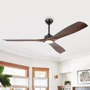 60 Inch Alexi DC Motor Modern Downrod Ceiling Fan with LED Light