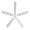 52 Inch Fanny Double-sided Blades Flush Mount LED Ceiling Fan with Remote Control by Parrot Uncle