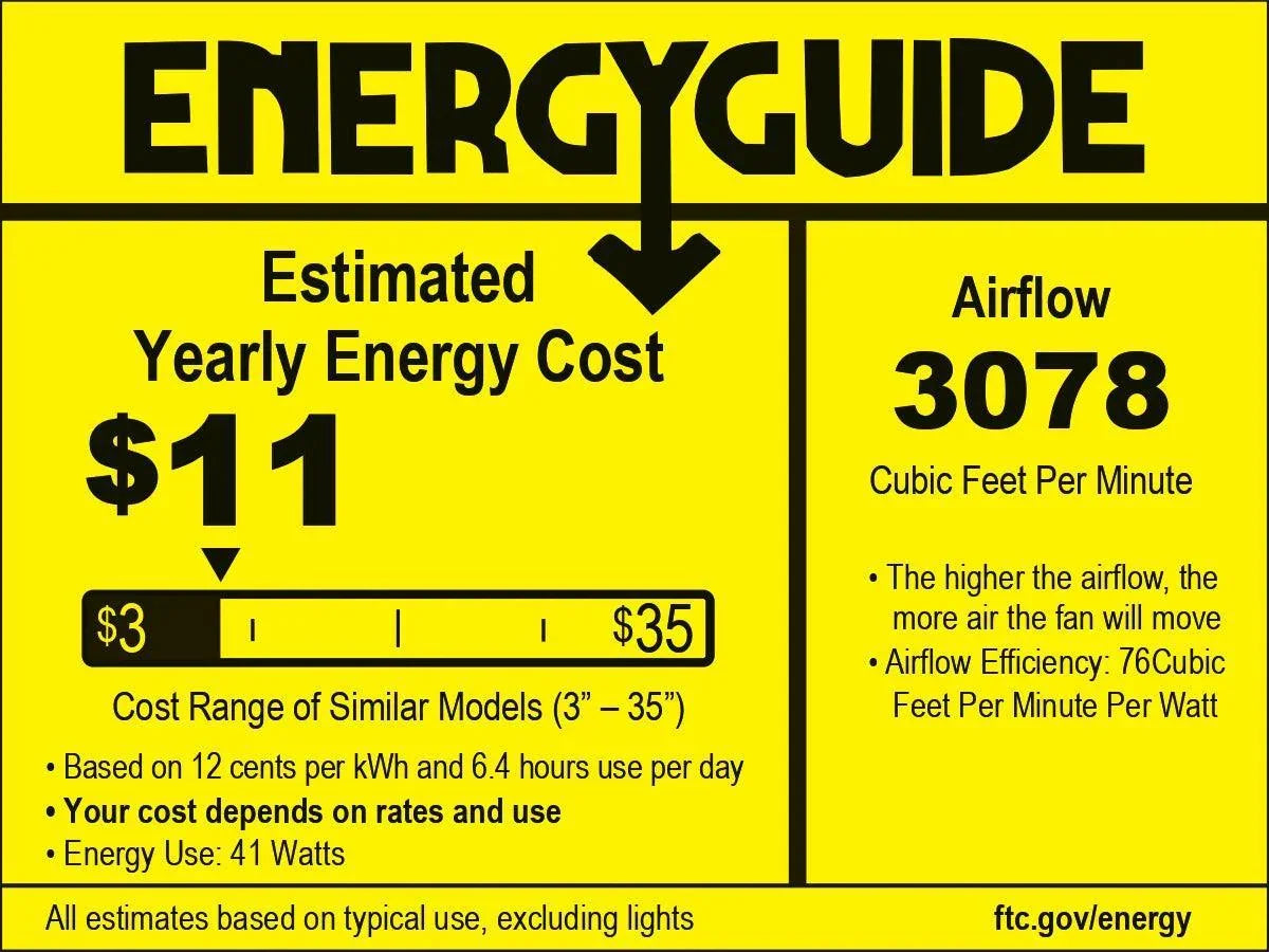 52" Alward Smart Fan with Light Kit, photo 14 of 15