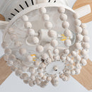 48" New Delhi Farmhouse Flush Mount Reversible Ceiling Fan with Lighting and Remote Control