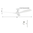 52" Jovie Ceiling Fan with Remote Control