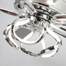 52" Zelda Modern DC Motor Downrod Mount Reversible Ceiling Fan With Remote Control
