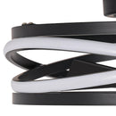 20" Preen Industrial Flush Mount Reversible Ceiling Fan