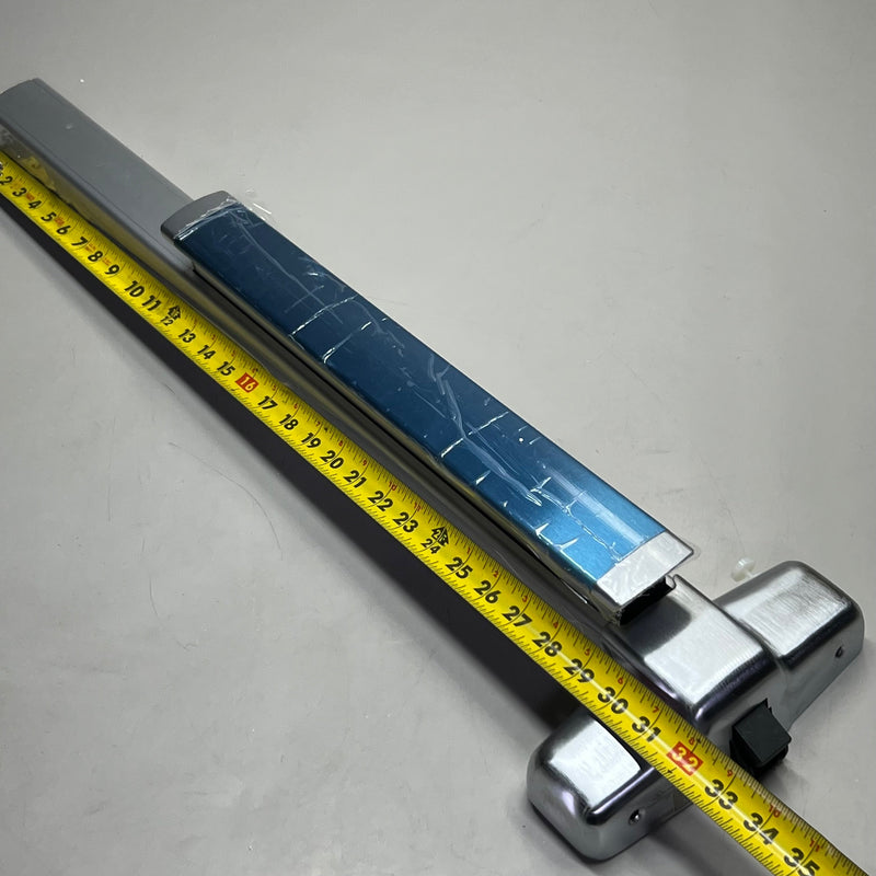 ALLEGION Commercial Door Lock Sz 33" L Blue & Silver ED98.10000