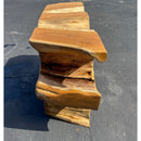 Organic Teak Erosion Console Large (2)