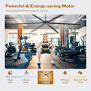 120 Inch HVLS Fan Jupiter Industrial Aluminum Extra Large Ceiling Fan with Remote Control by Parrot Uncle