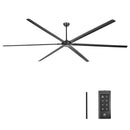 120 Inch HVLS Fan Jupiter Industrial Aluminum Extra Large Ceiling Fan with Remote Control by Parrot Uncle