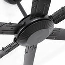 120 Inch HVLS Fan Jupiter Industrial Aluminum Extra Large Ceiling Fan with Remote Control by Parrot Uncle