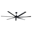 84 Inch 100 Inch Silent Storm Extra Large Ceiling Fan with Remote Control by ParrotUncle