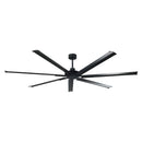 84 Inch 100 Inch Silent Storm Extra Large Ceiling Fan with Remote Control