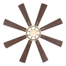 60" Oretha Windmill 8 Blade Led Indoor Oil Rubbed Bronze Ceiling Fan with Remote And Light Kit Included by ParrotUncle