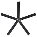 65" Modern Reversible Ceiling Fan with Lighting and Remote Control