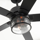 65" Modern Reversible Ceiling Fan with Lighting and Remote Control