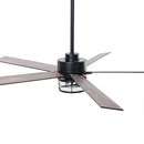 65" Modern Reversible Ceiling Fan with Lighting and Remote Control