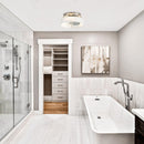 Vaczon 13" Modern Flush Mount Ceiling Fan