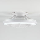 20" Ikon Modern DC Motor Flush Mount Reversible Ceiling Fan with Lighting and Remote Control