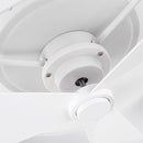 19" Britton Flush Mount Reversible Ceiling Fan with Remote Control