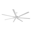 84 Inch 100 Inch Silent Storm Extra Large Ceiling Fan with Remote Control by ParrotUncle