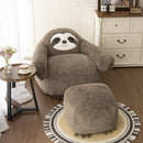Sloth Bean Bag Chair with Ottoman