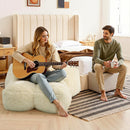 High-Back Bean Bag Chair for Adults