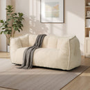 2-Seat Teddy Bean Bag Sofa