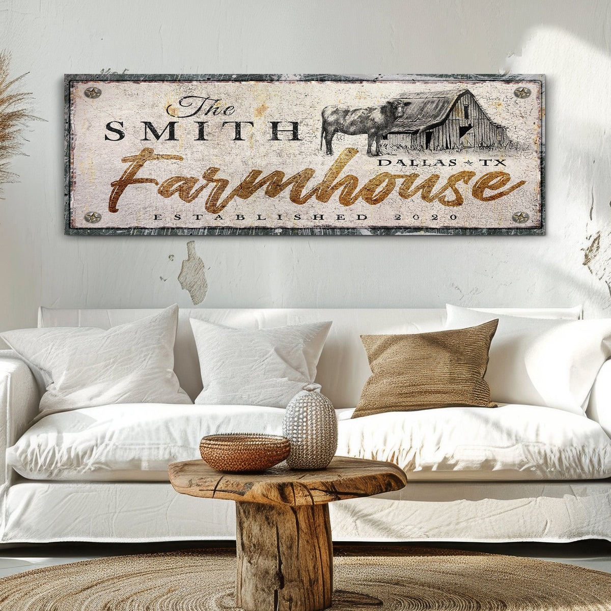 Rustic Farmhouse Sign XVI, photo 2 of 6