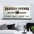Enjoy the Show Family Cinema Sign