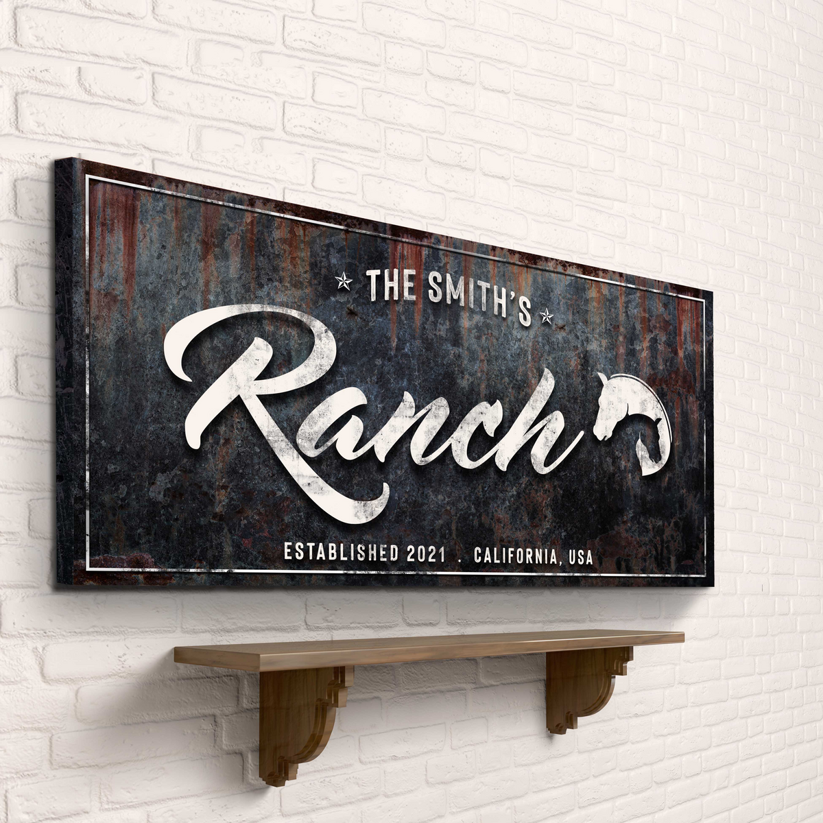 Family Ranch Sign, photo 2 of 7