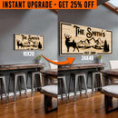 Upgrade Your 20x10 Inches 'Family Mountain Sign' (Style 1) Canvas To 24x48 Inches by Tailored Canvases