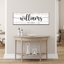 Special Family Sign