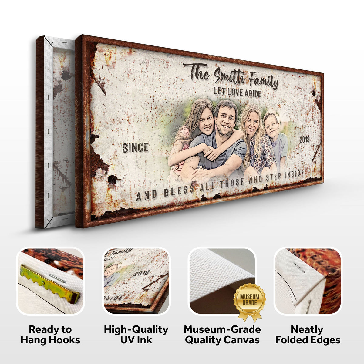 Let Love Abide And Bless All Those Who Step Inside Sign, photo 4 of 6