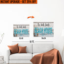 Upgrade Your 12x18 Inches 'Beach House' Canvas To 16x24 Inches by Tailored Canvases