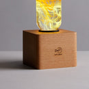 Wood light base with screw socket by EP Designlab LLC
